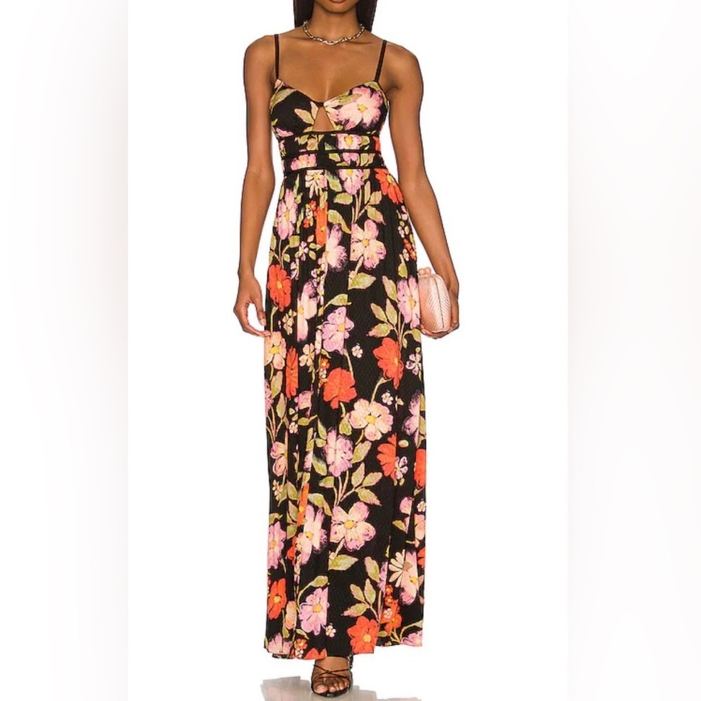 Free People Floral Maxi Dress